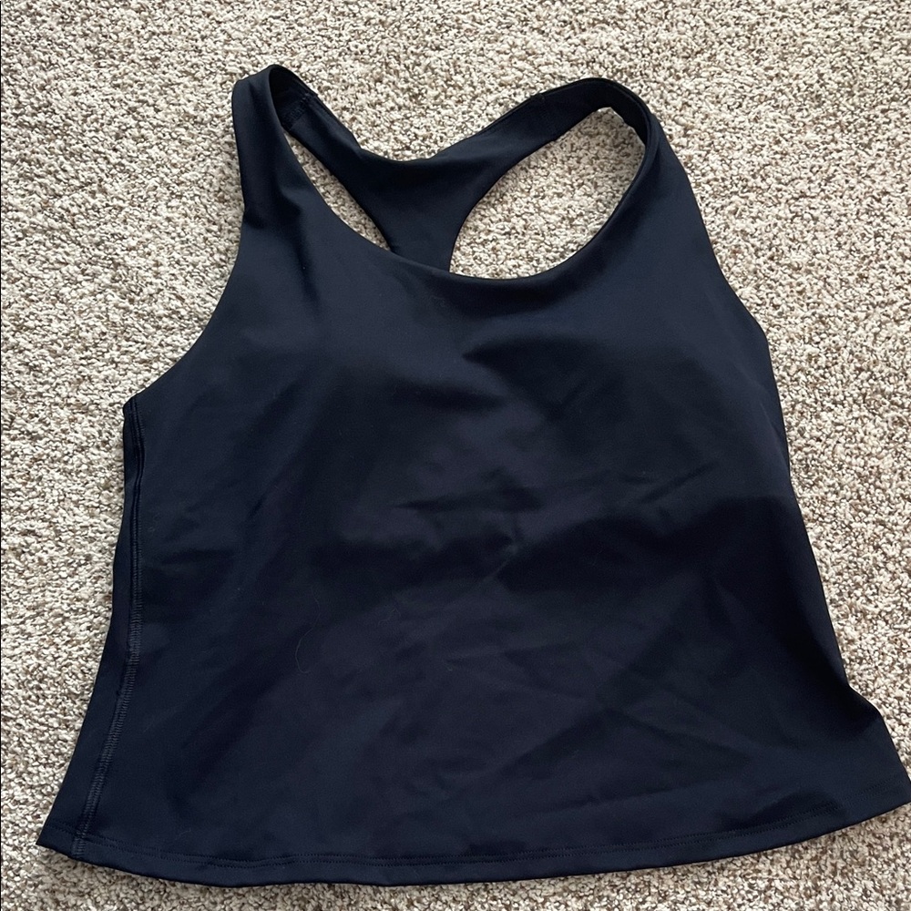 Old Navy Active Powersoft Racerback Tank in Navy Size M